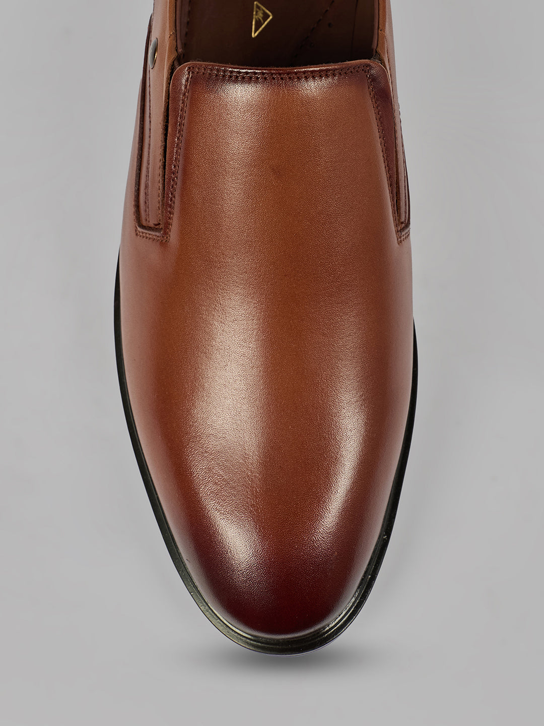 Monte Carlo Men's Genuine Leather Formal Effortless Slip-On Shoes All-Day Comfortable Business Dress with Cushioned Insole