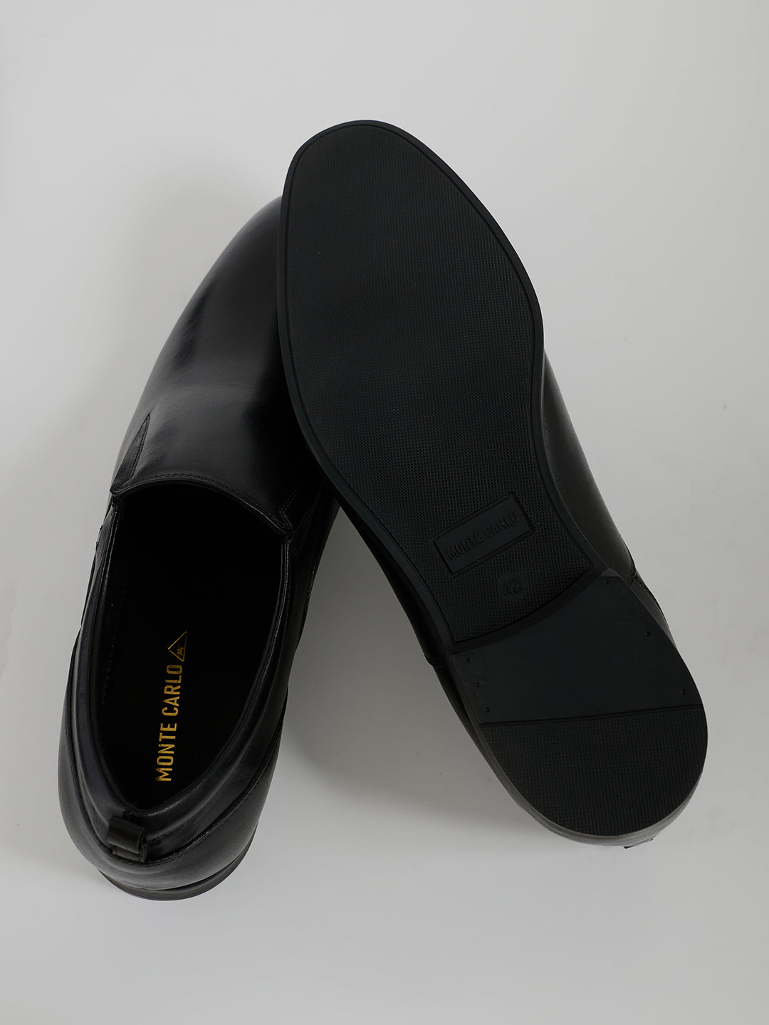 Monte Carlo Men's Leather Formal Slip-On Shoes for Office, Business Meetings and Party Wear