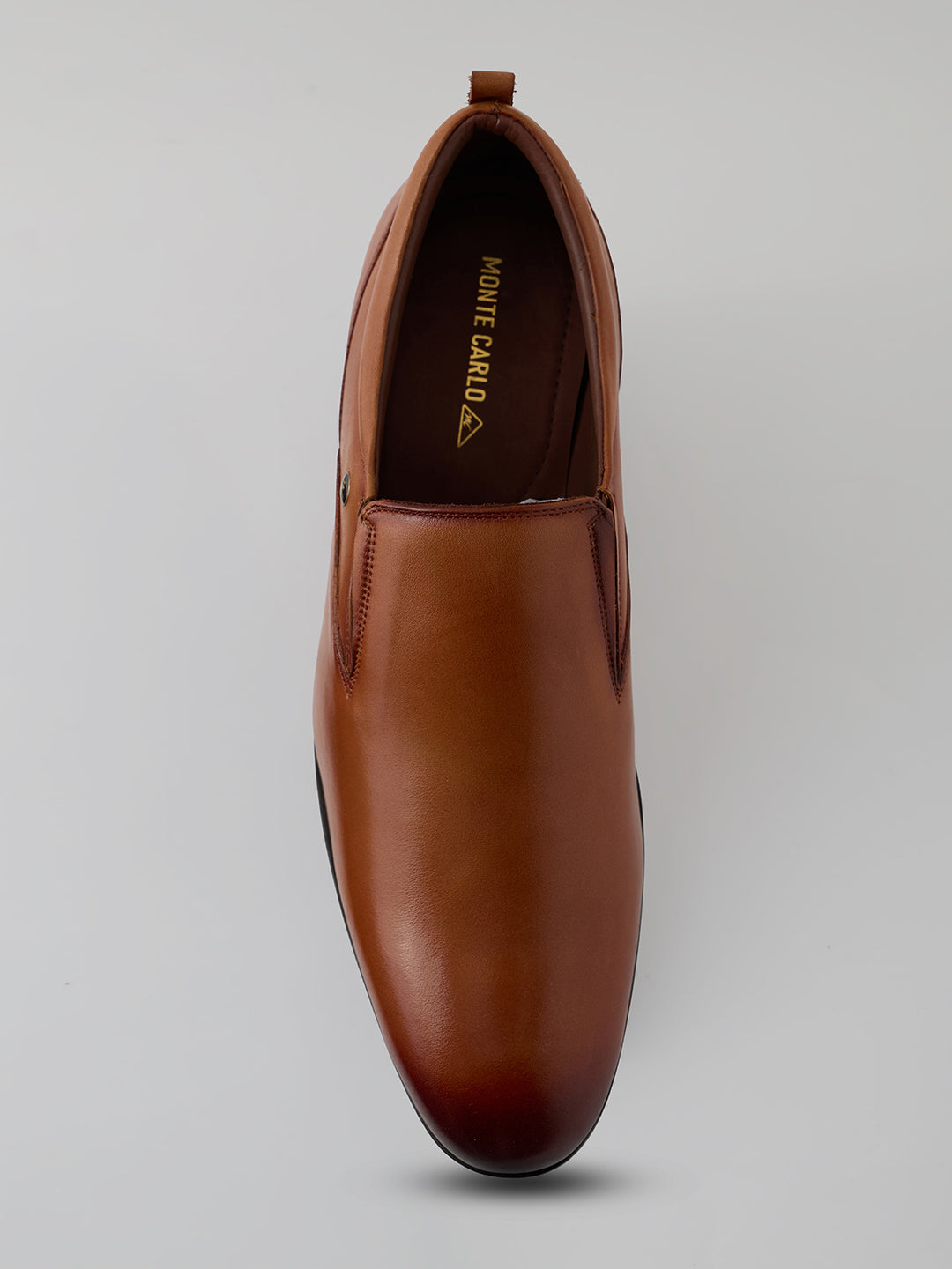 Monte Carlo Men's Leather Formal Slip-On Shoes for Office, Business Meetings and Party Wear