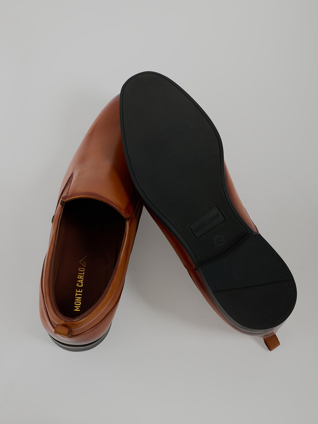 Monte Carlo Men's Leather Formal Slip-On Shoes for Office, Business Meetings and Party Wear