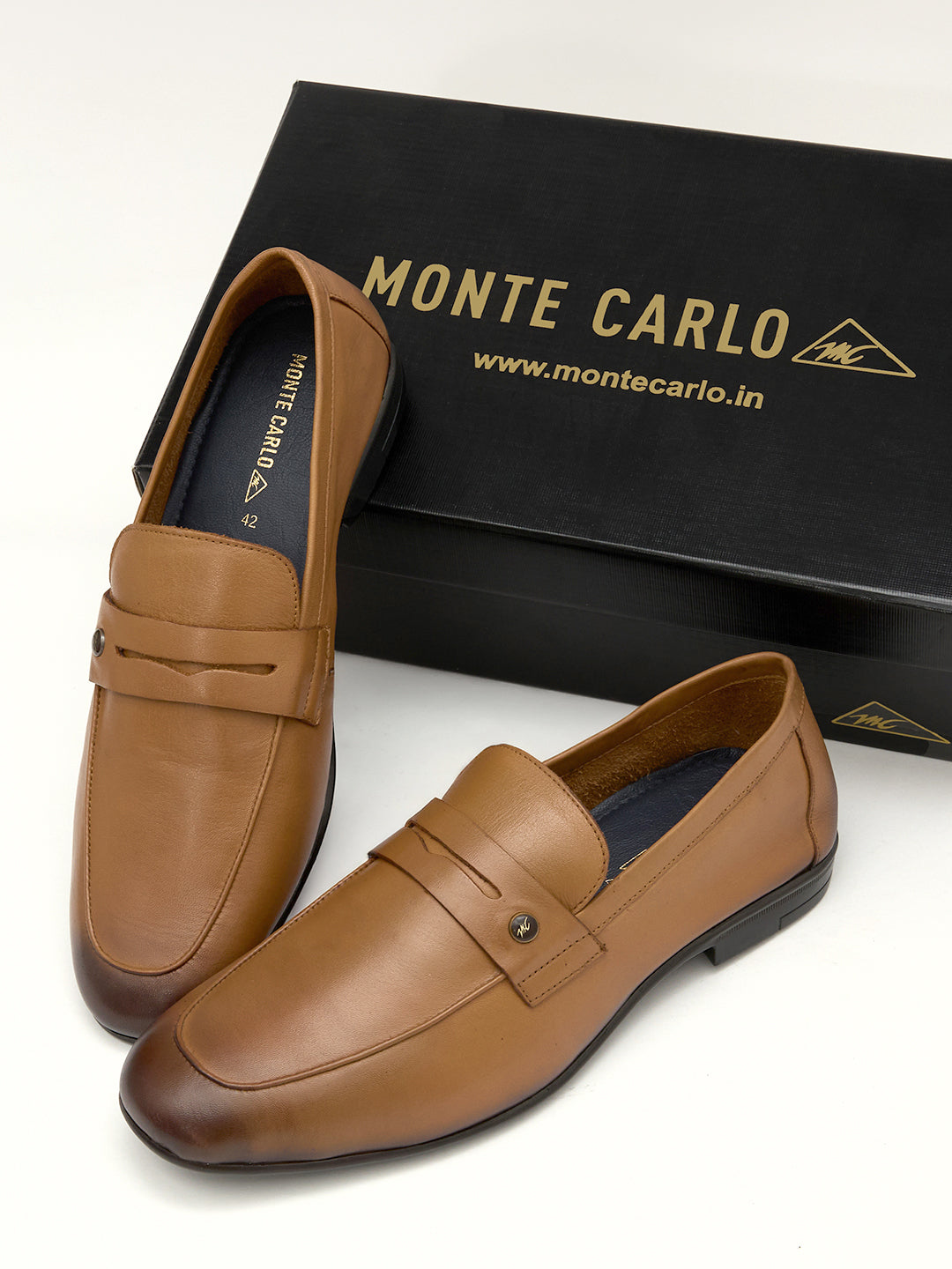 Monte Carlo Men's Slip-On Penny Loafers