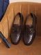 Monte Carlo Men's Textured Finish Buckle Shoes