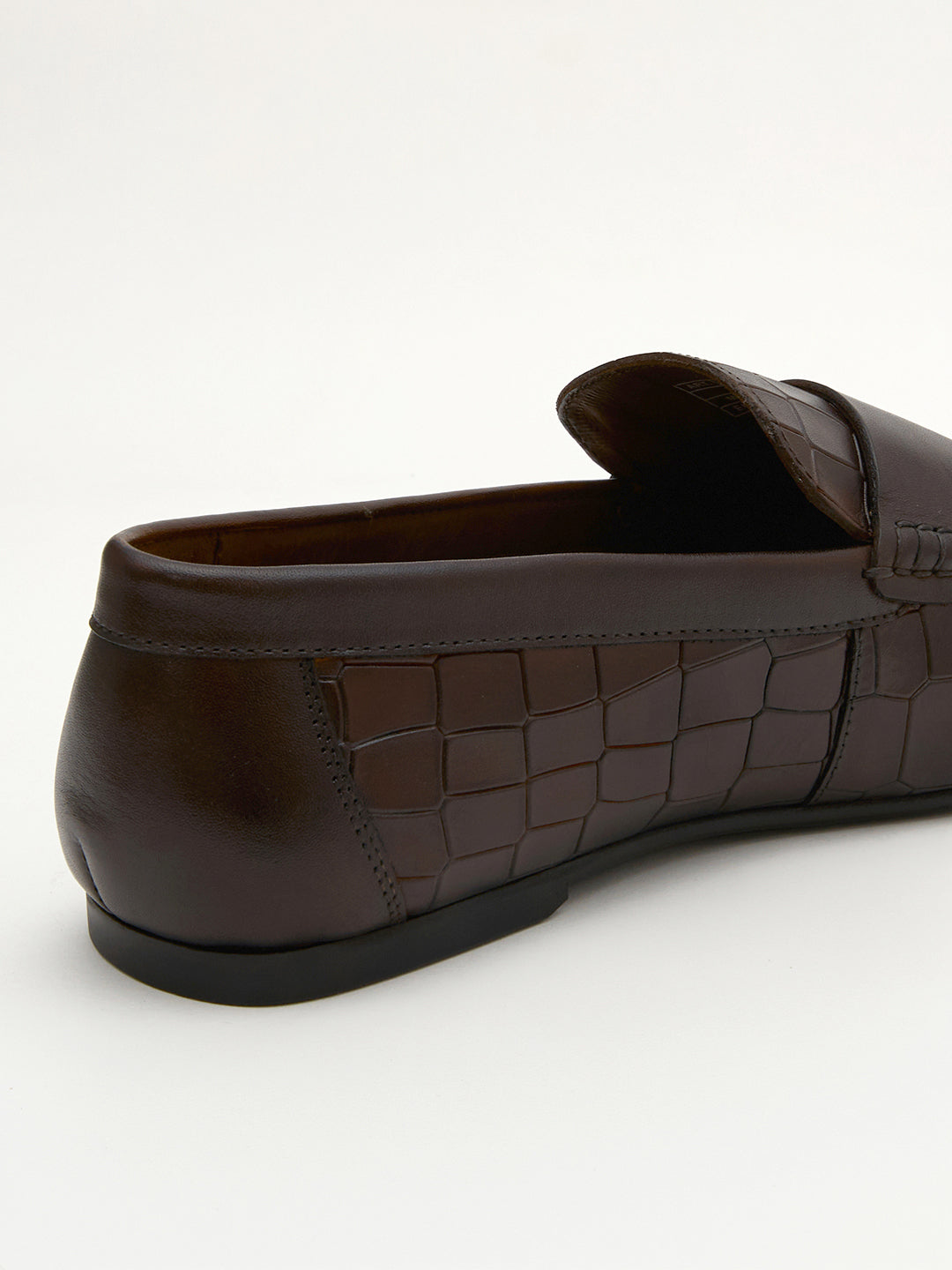 Monte Carlo Men's Textured Finish Buckle Shoes