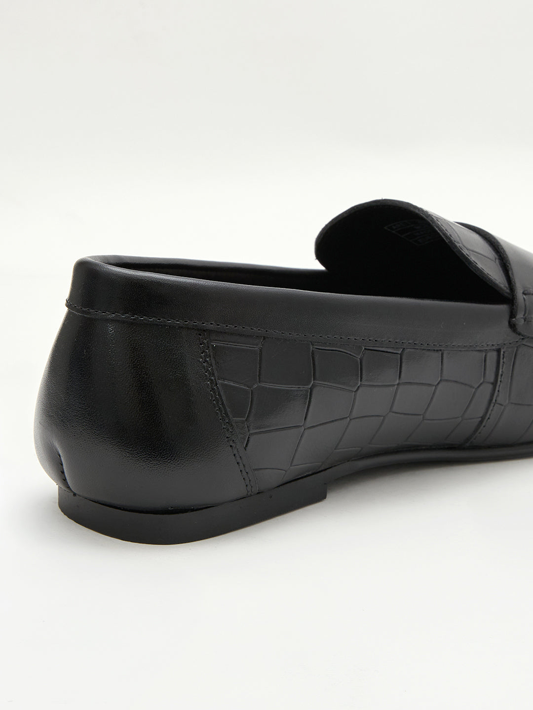 Monte Carlo Men's Textured Finish Buckle Shoes