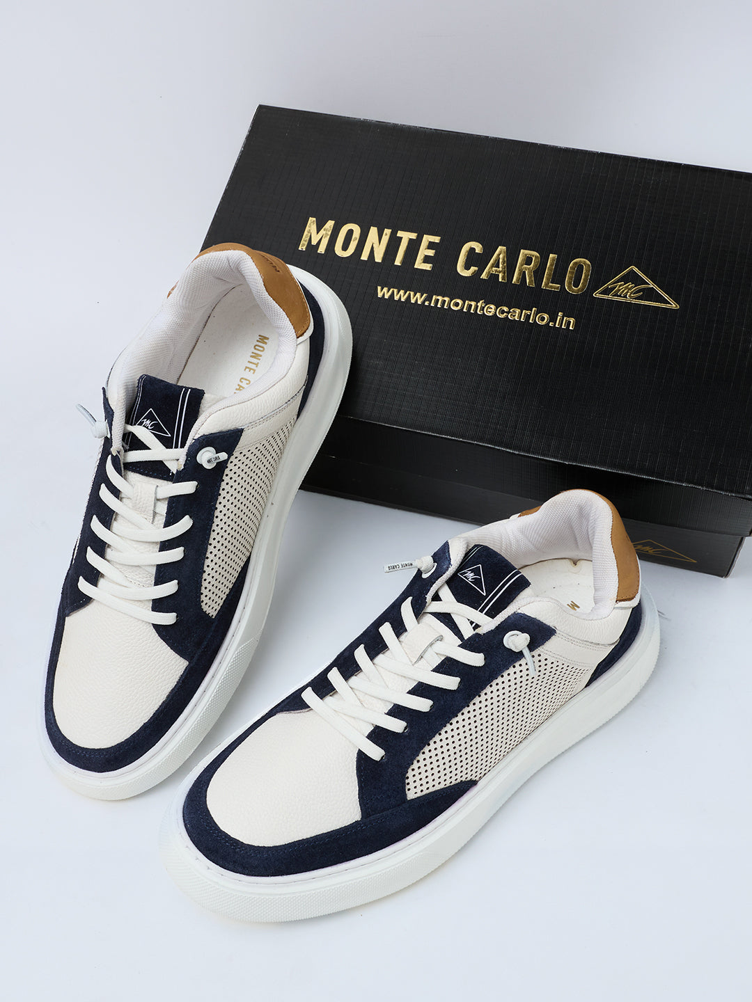 Monte Carlo Men Leather Sneakers