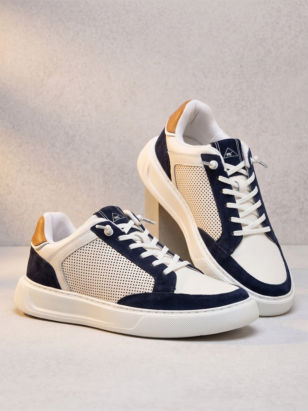 Monte Carlo Men Leather Sneakers