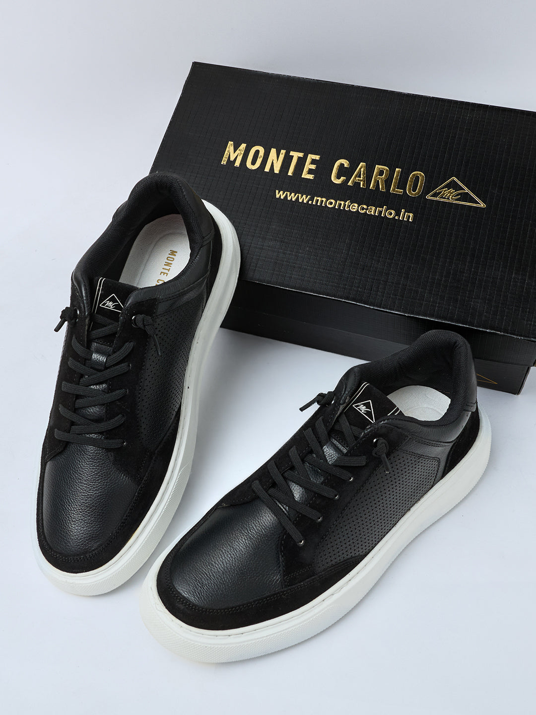 Monte Carlo Men Leather Sneakers
