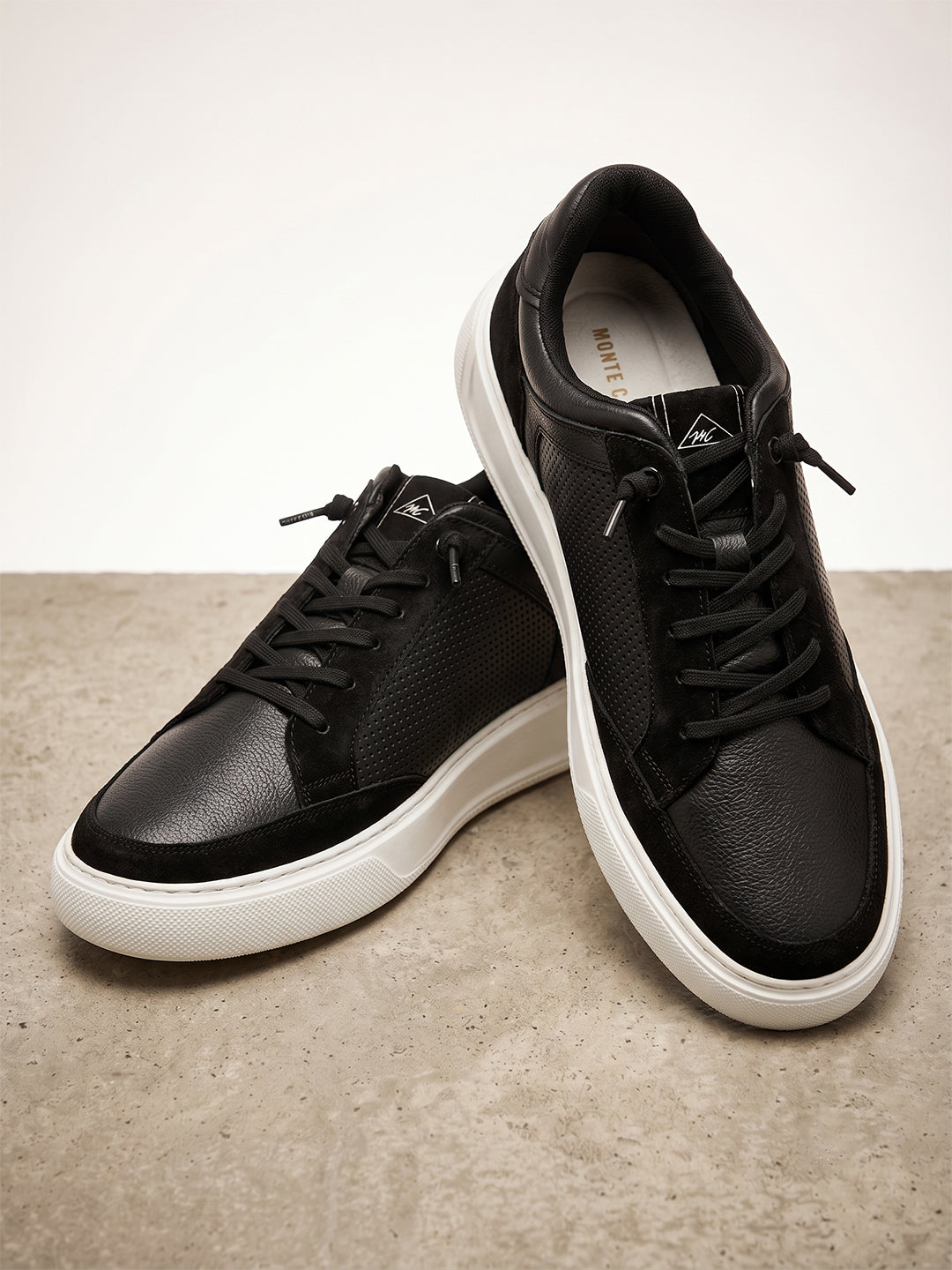 Monte Carlo Men Leather Sneakers