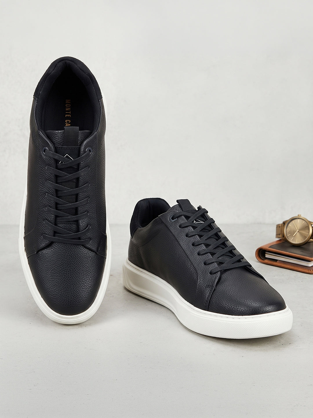 Monte Carlo Men Leather Sneakers