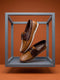 Monte Carlo Tan Lace Up Genuine Leather Boat Shoes for Men
