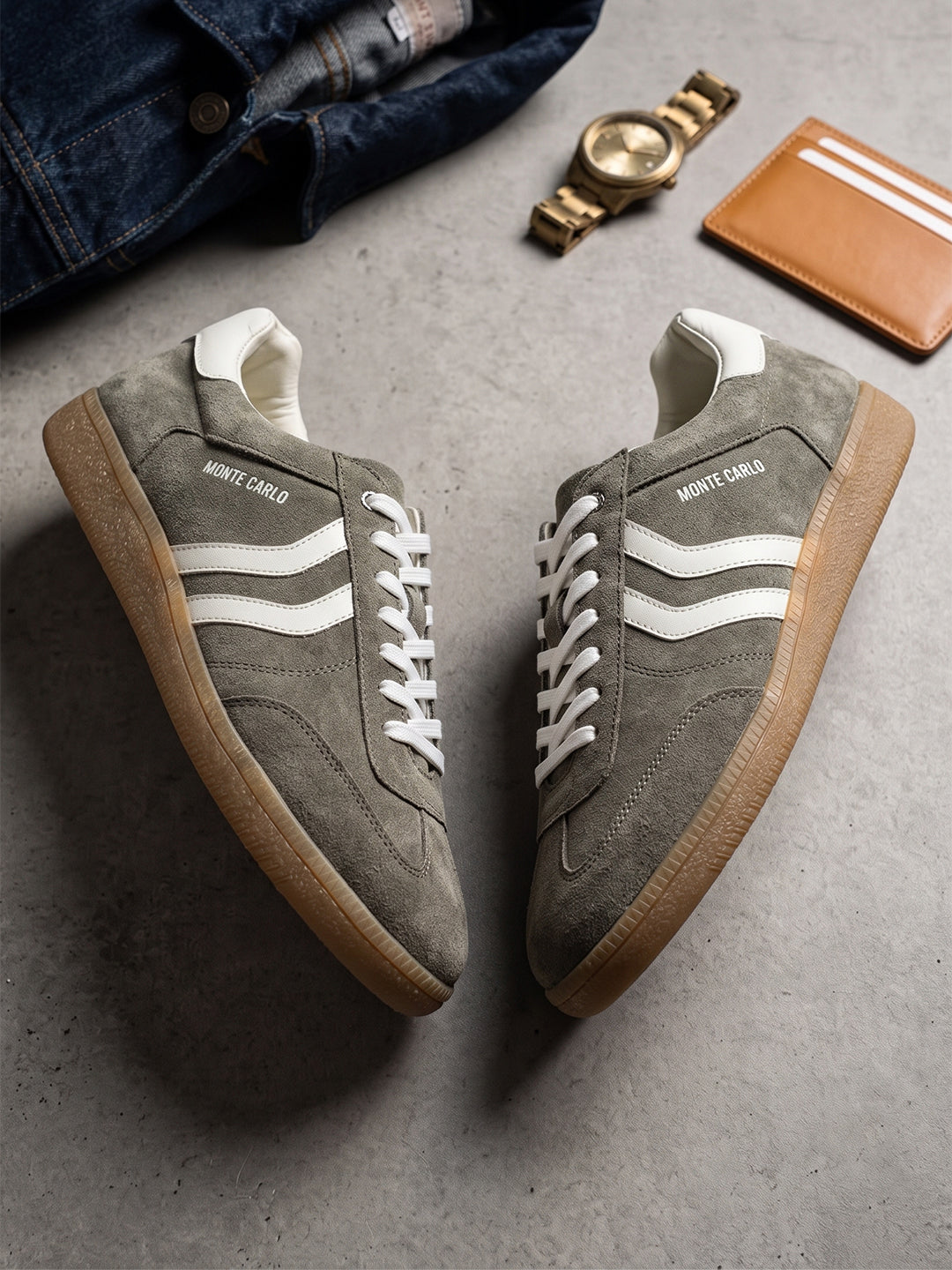 Monte Carlo Men Leather Sneakers