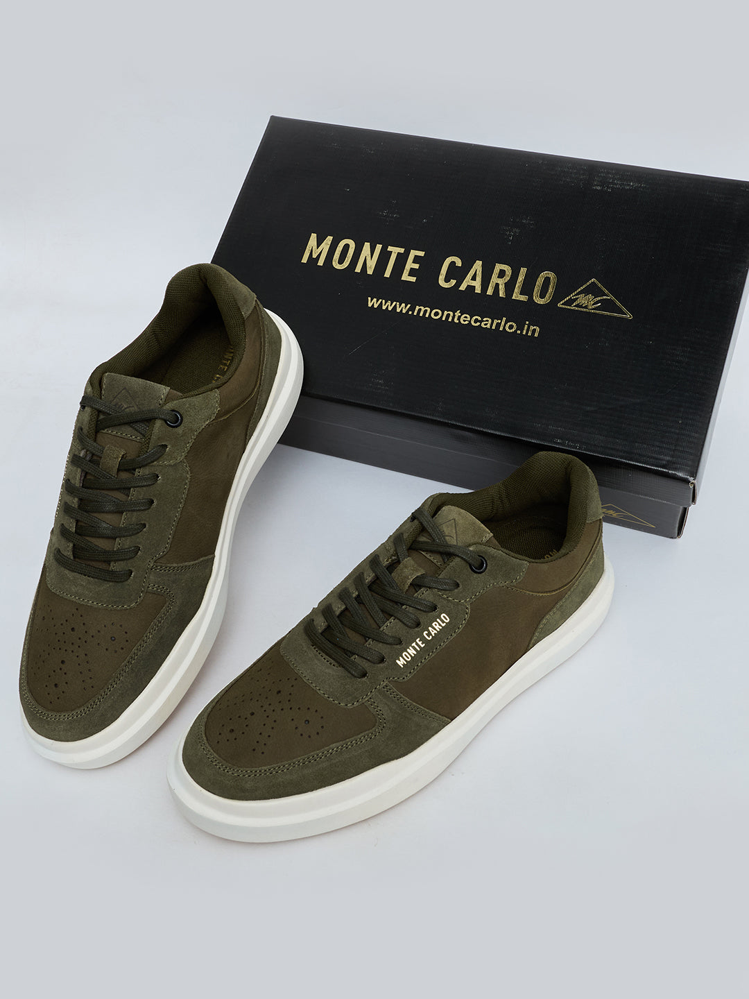 Monte Carlo Men Leather Sneakers