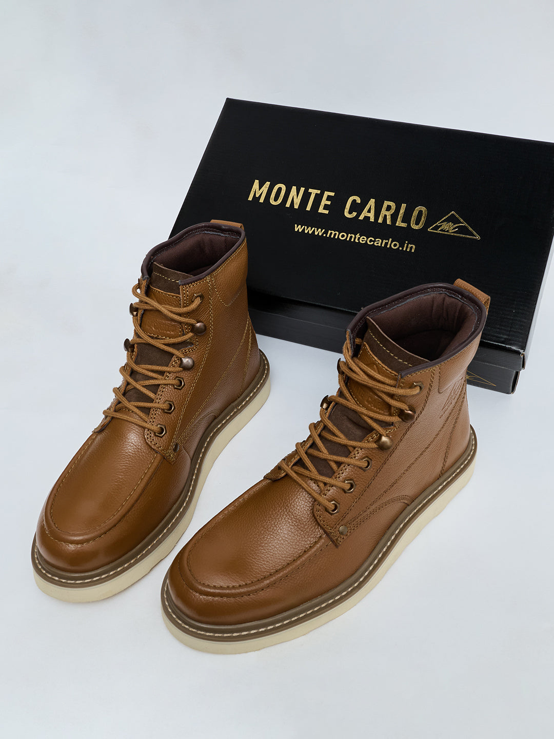 Monte Carlo Men Leather Boots