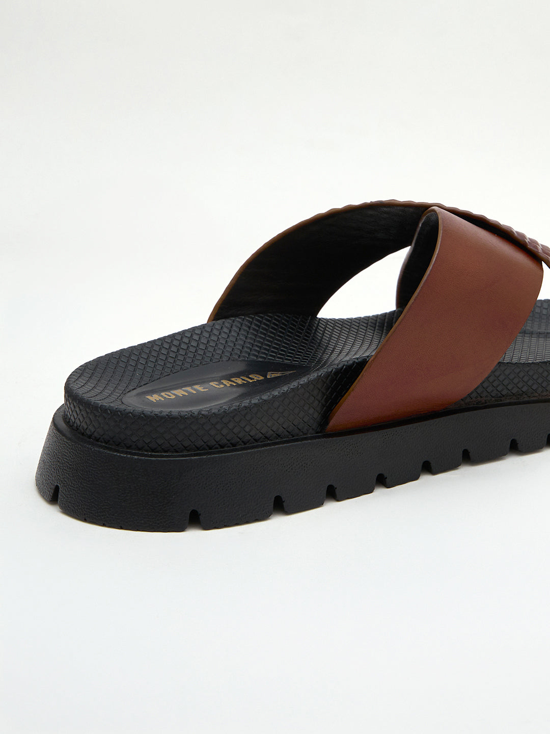 Monte Carlo Men's Cross Strap Sandals