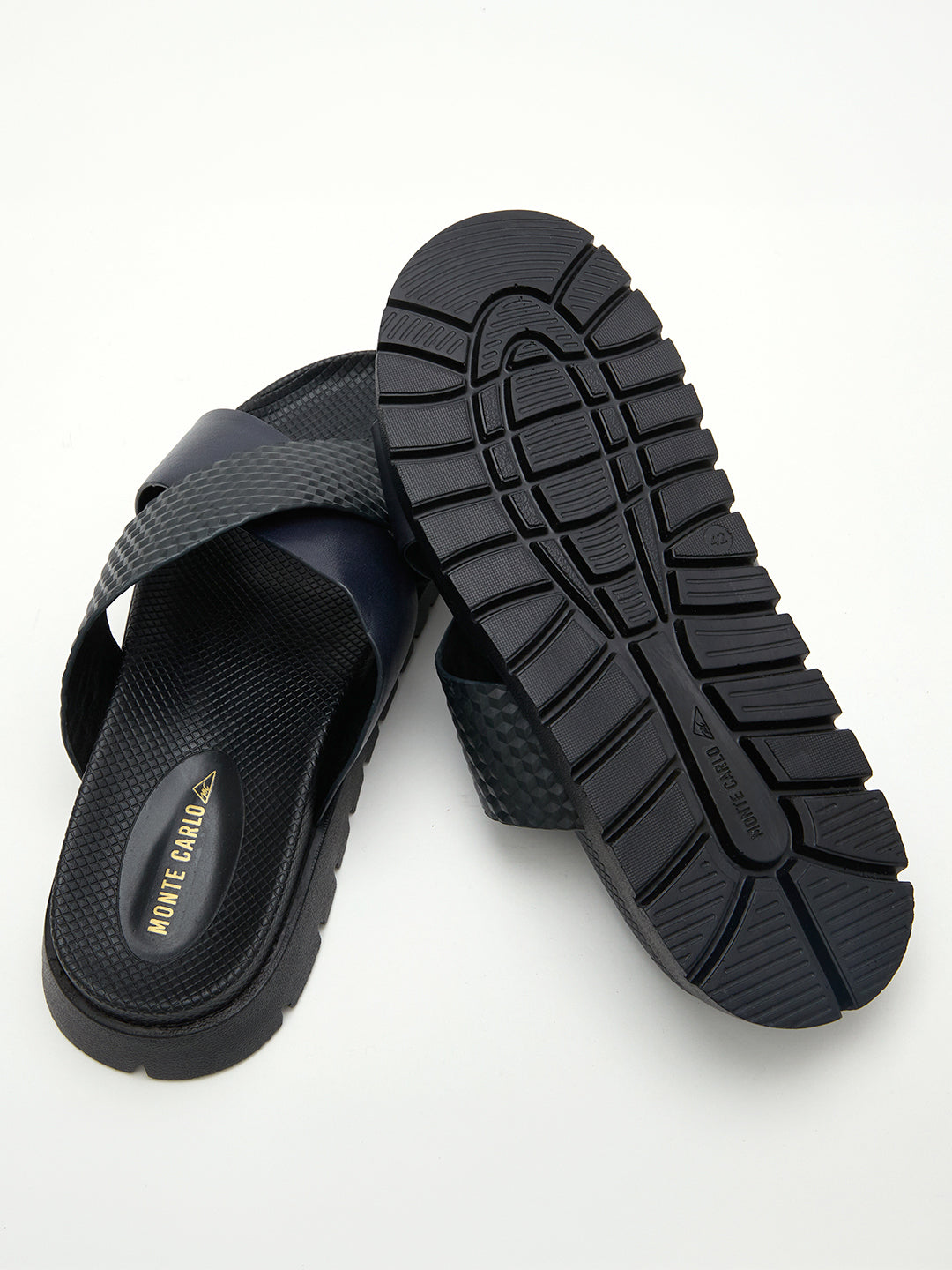 Monte Carlo Men's Cross Strap Sandals