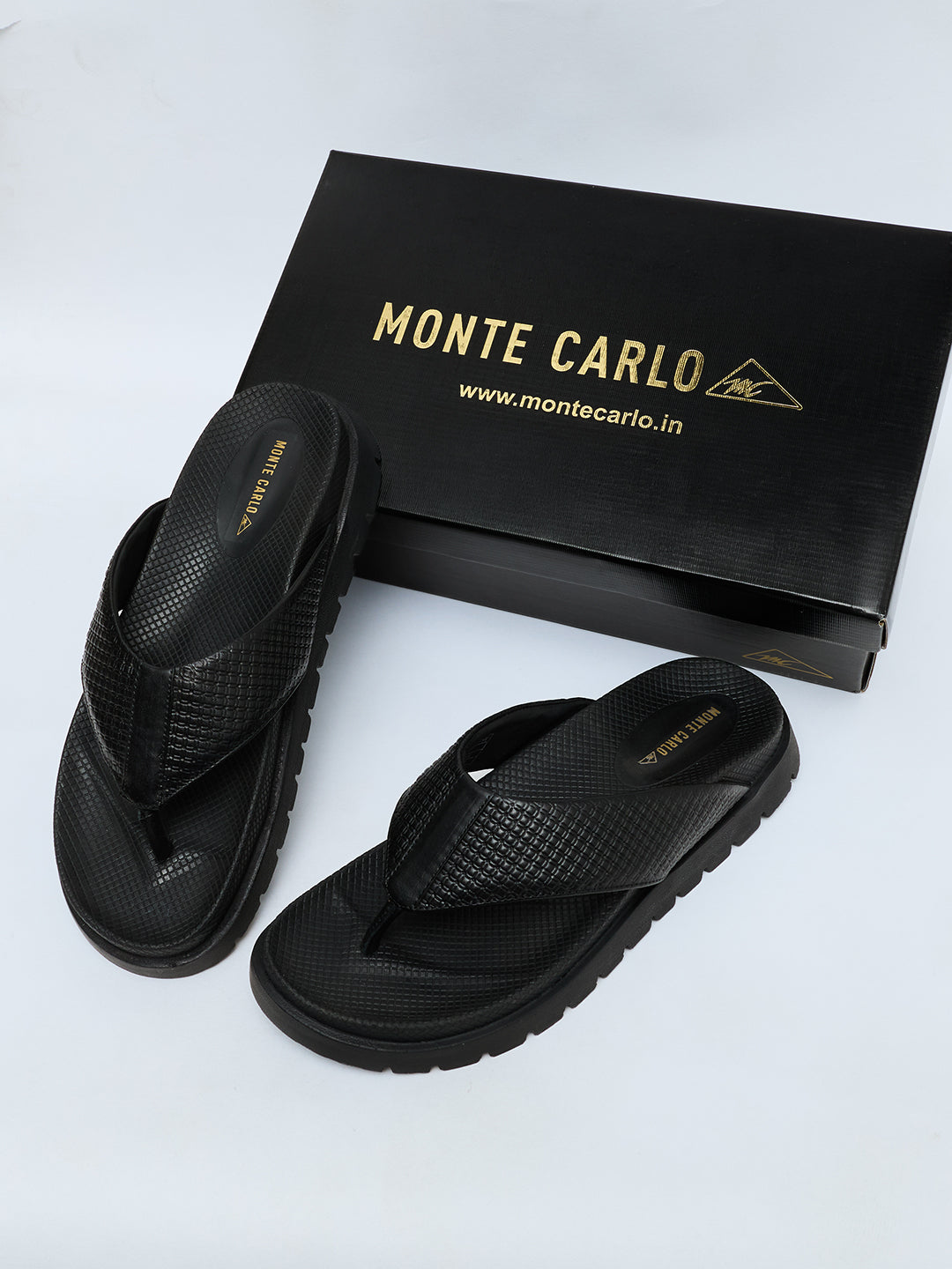 Monte Carlo Men Leather Sandals