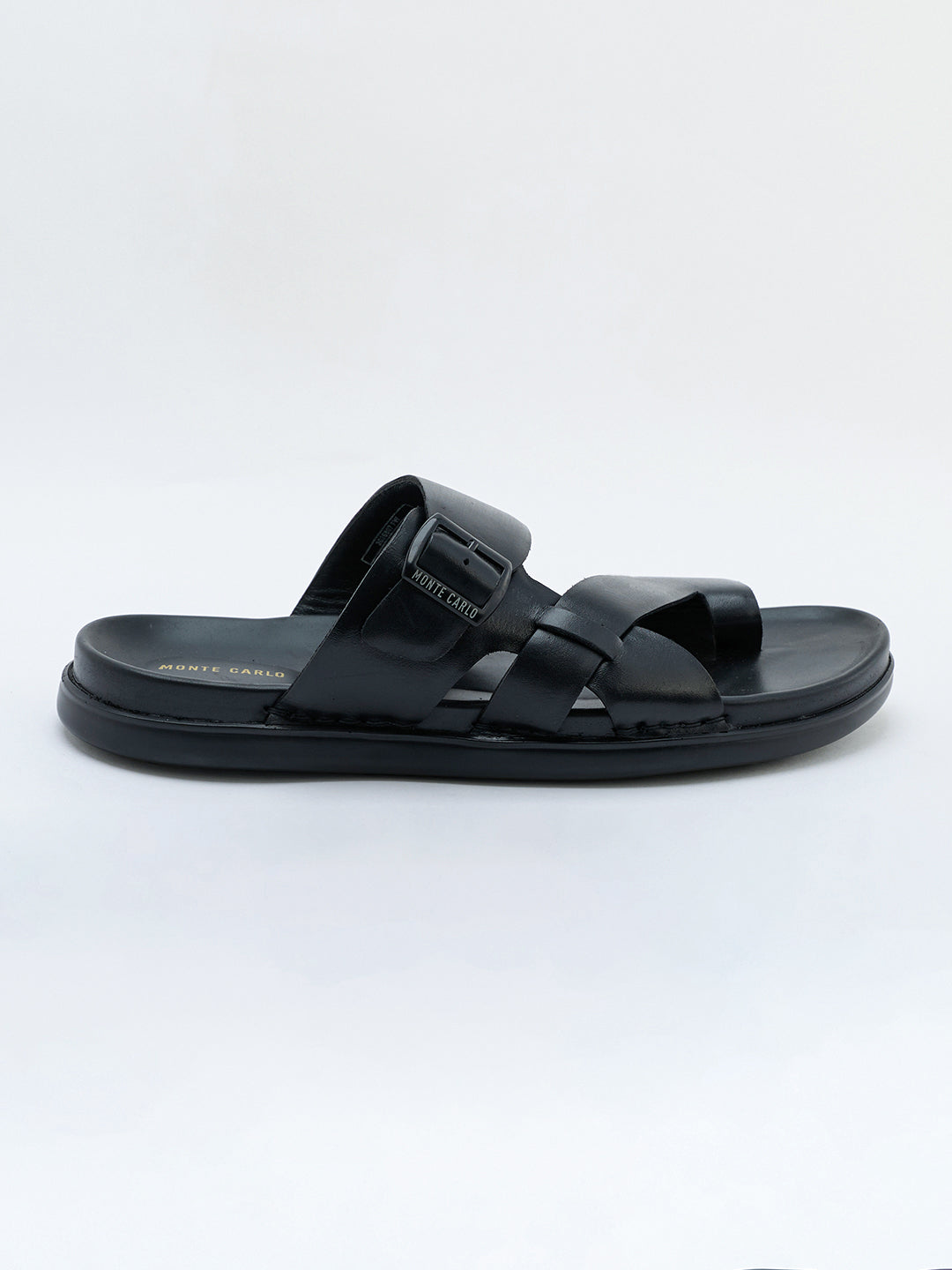 Monte Carlo Men Casual Sandals with Buckle Strap