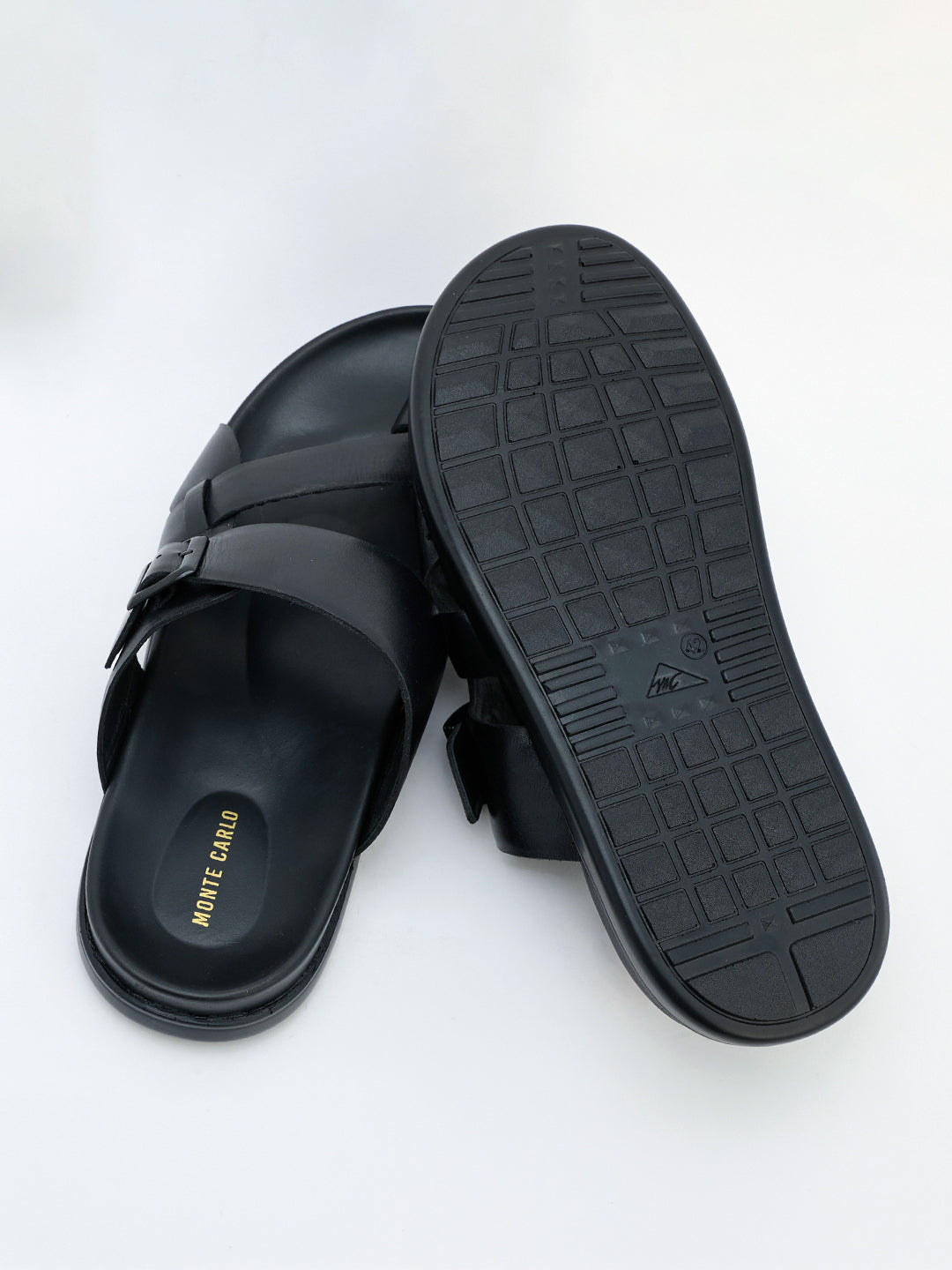 Monte Carlo Men Casual Sandals with Buckle Strap