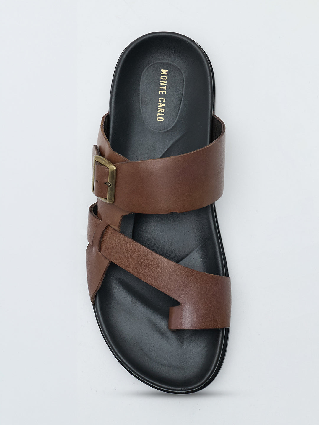 Monte Carlo Men Casual Sandals with Buckle Strap