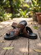 Monte Carlo Men Casual Sandals with Buckle Strap