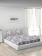 120 GSM Polyester Queen Bed 1 Bedsheet with 2 Pillow Covers (Dazzle)