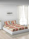 120 GSM Polyester Queen Bed 1 Bedsheet with 2 Pillow Covers (Dazzle)