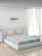 120 GSM Polyester Queen Bed 1 Bedsheet with 2 Pillow Covers (Dazzle)