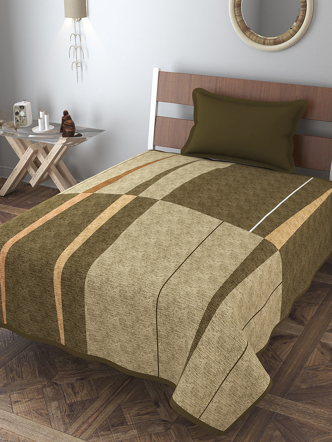 Monte Carlo Printed Single Bed 2 Ply Mink Blanket