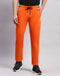 Rock.it Men Orange Printed Smart Fit Lower