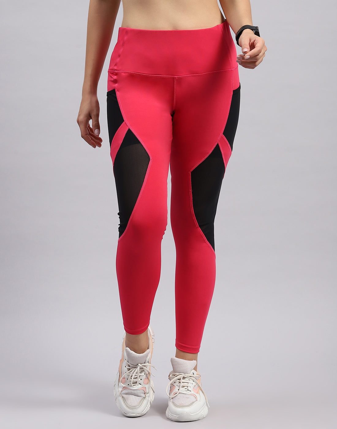 Rock.it Women Coral Solid Regular Fit Legging