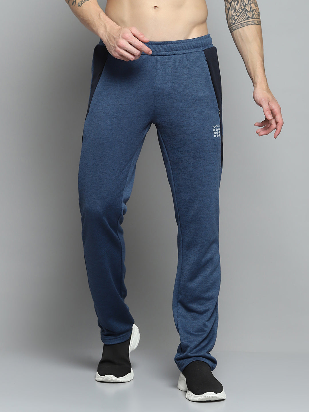 Rock.it Men Blue Solid   Lower