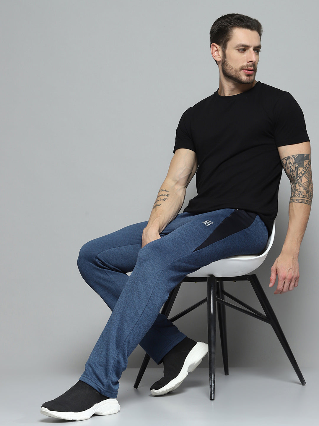 Rock.it Men Blue Solid   Lower