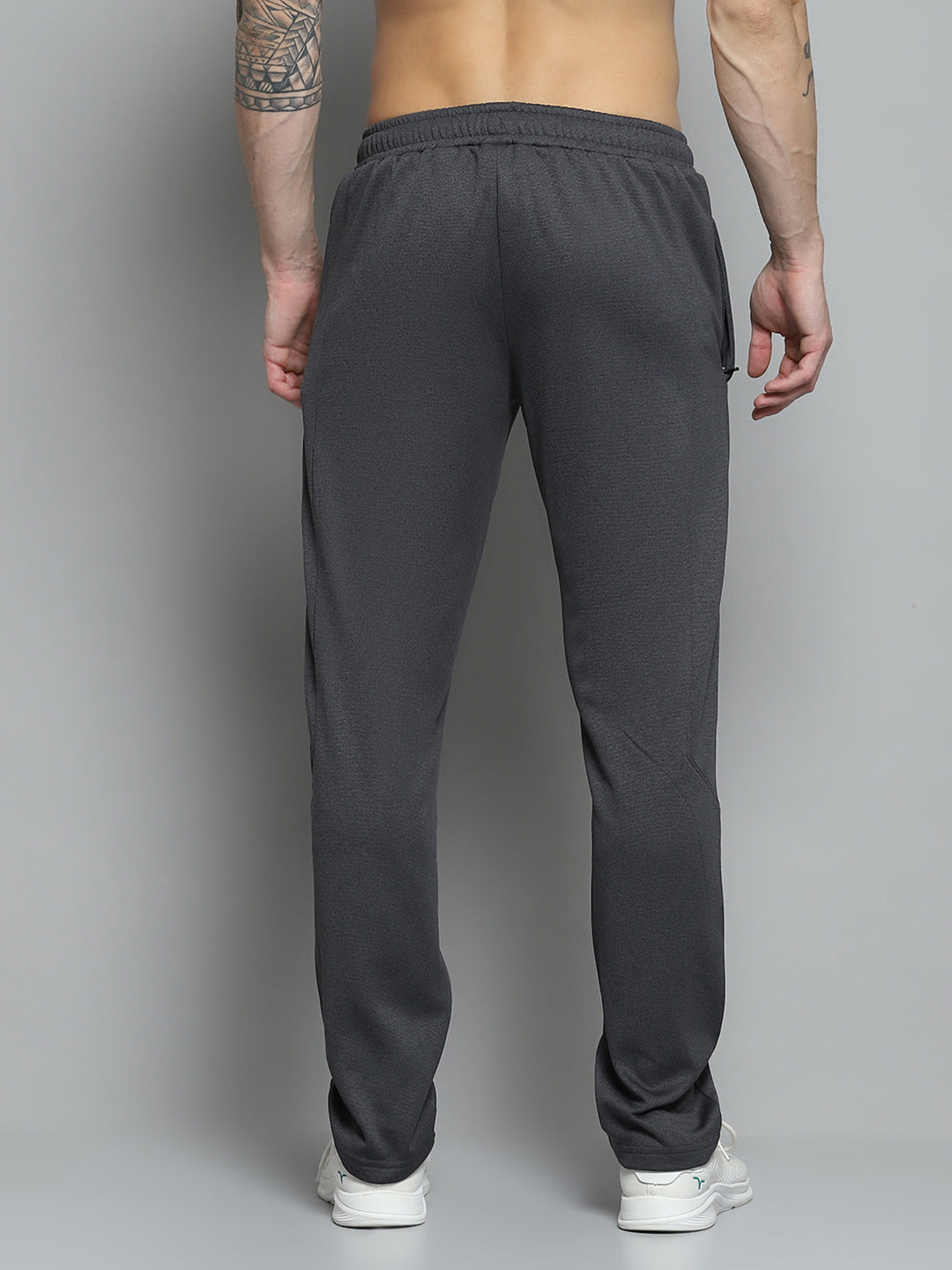Rock.it Men Charcoal Printed   Lower
