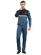 Rock.it Men Teal Blue Printed Round Neck Full Sleeve Winter Tracksuit