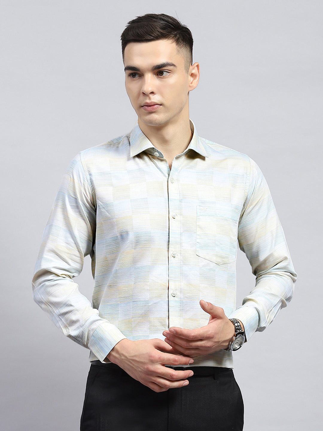 Men Formal Dress | Buy Best Formal Shirt For Men Online - Monte Carlo