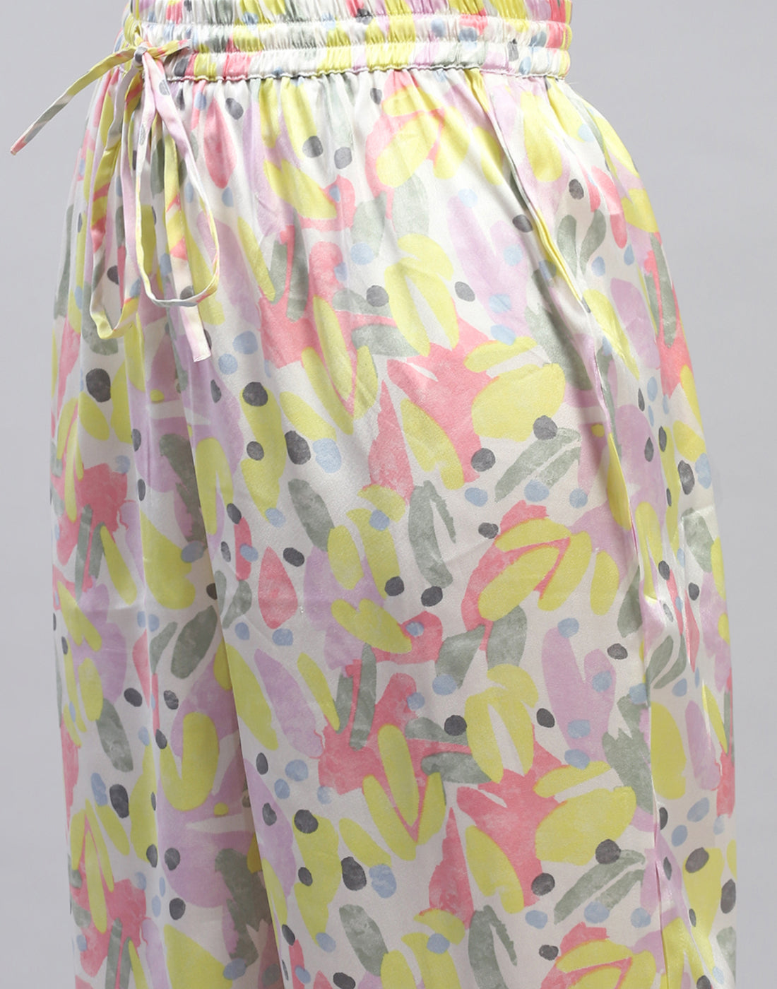 Women Off White Embroidered Front Open Full Sleeve Cords Set