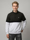 Men Olive Self Design Turtle Neck Full Sleeve Sweatshirt