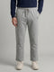 Men Grey Solid Regular Fit Lower