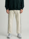 Men Beige Solid Regular Fit Winter Lower