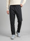 Men Grey Solid Regular Fit Lower