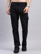 Men Black Check Regular Fit Lower