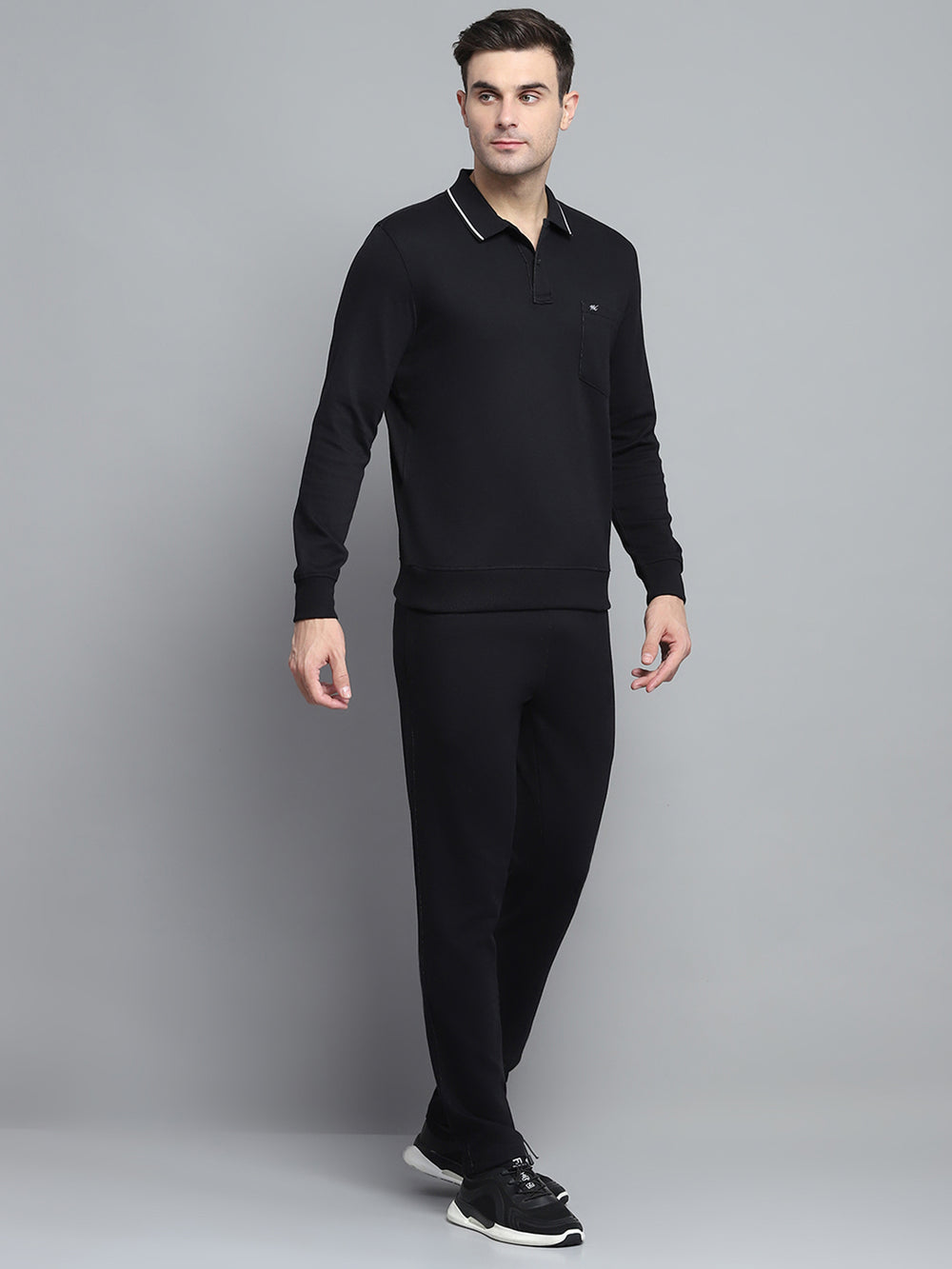 Core Track Top Men with Collar main image 1