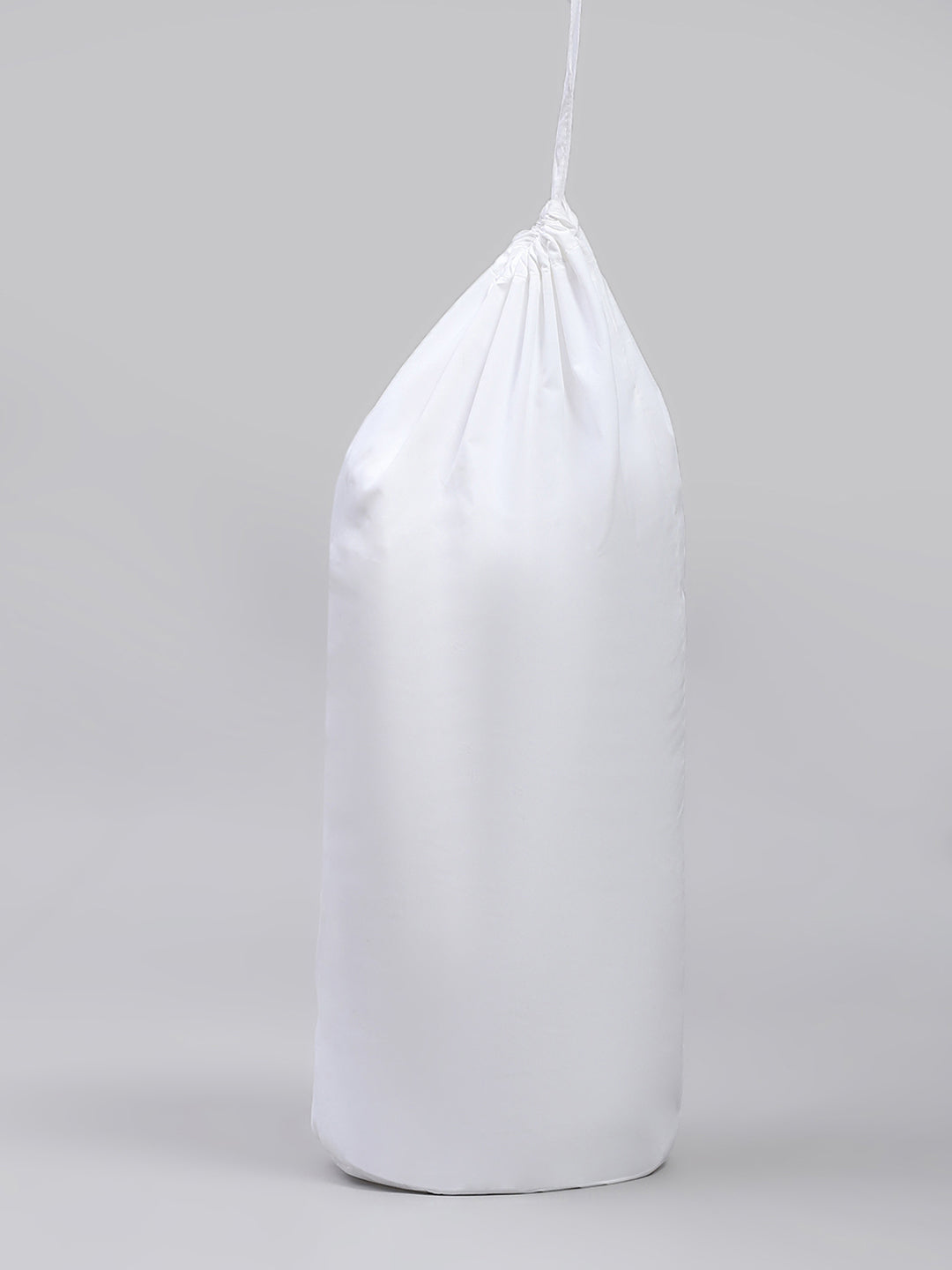 Men White Solid Detachable Hood Full Sleeve Jacket