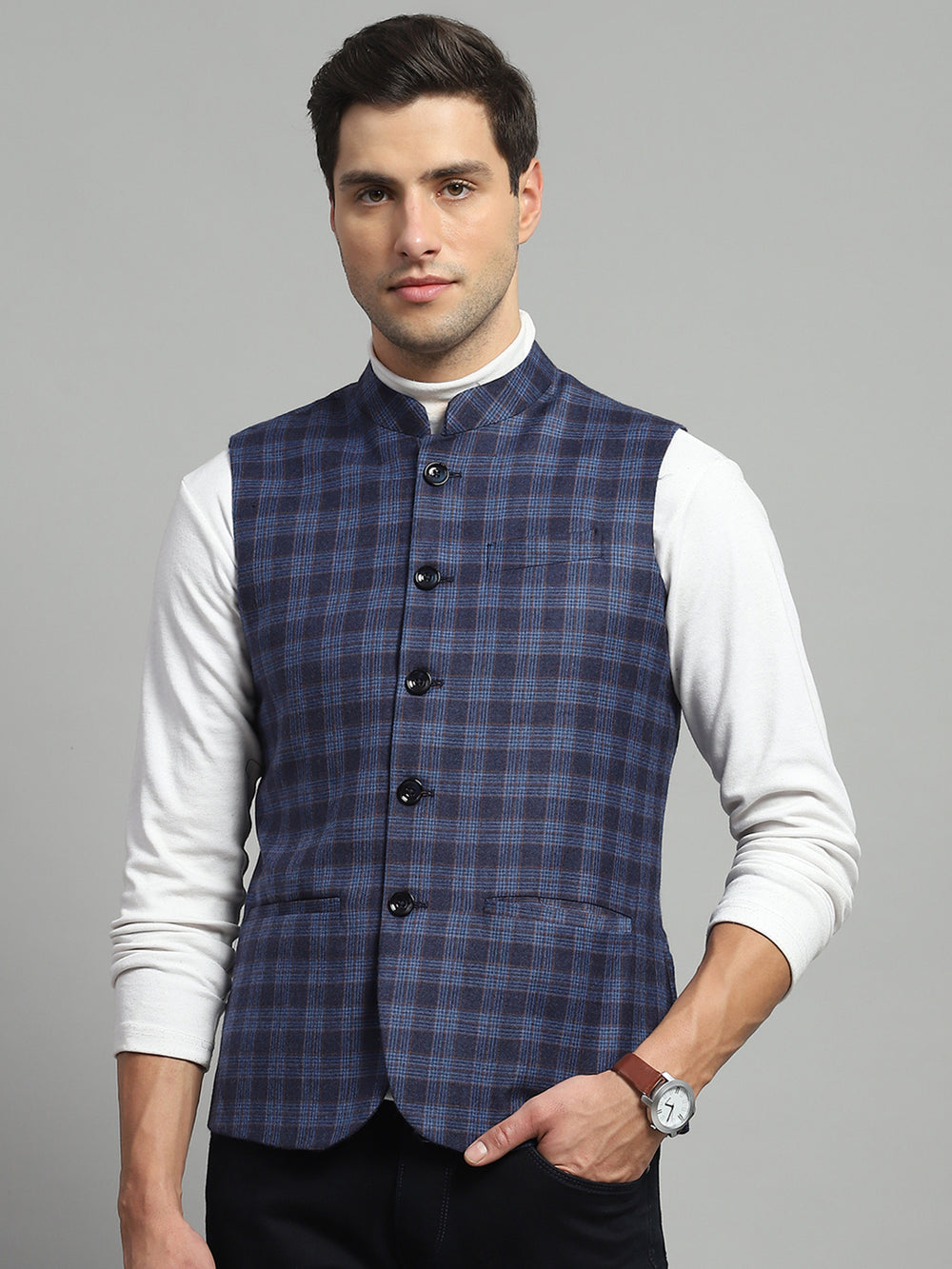 Men Half Jacket | Buy Sleeveless Jacket For Men Online - Monte Carlo