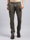 Men Olive Solid Cargo Cargo