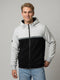 Men Black Solid Hooded Full Sleeve Sweatshirt