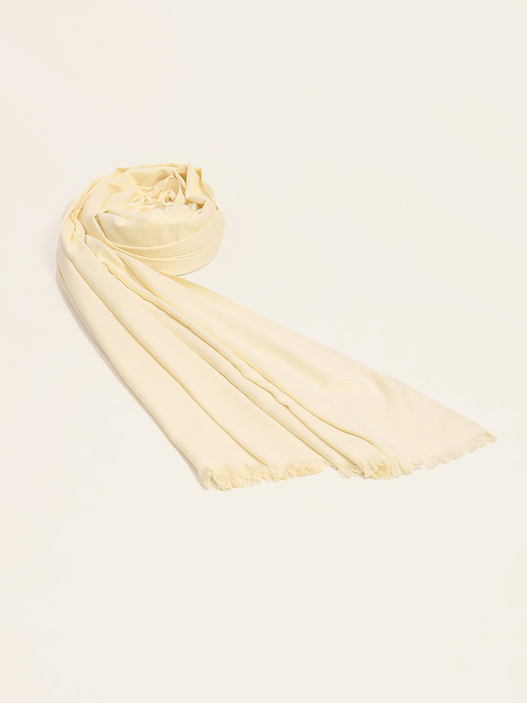 Men Beige Solid Lohi Shawl