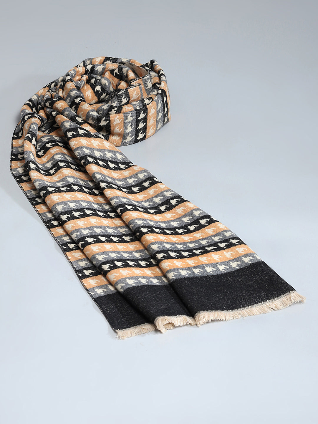 Women Multicolor Self Design Stole