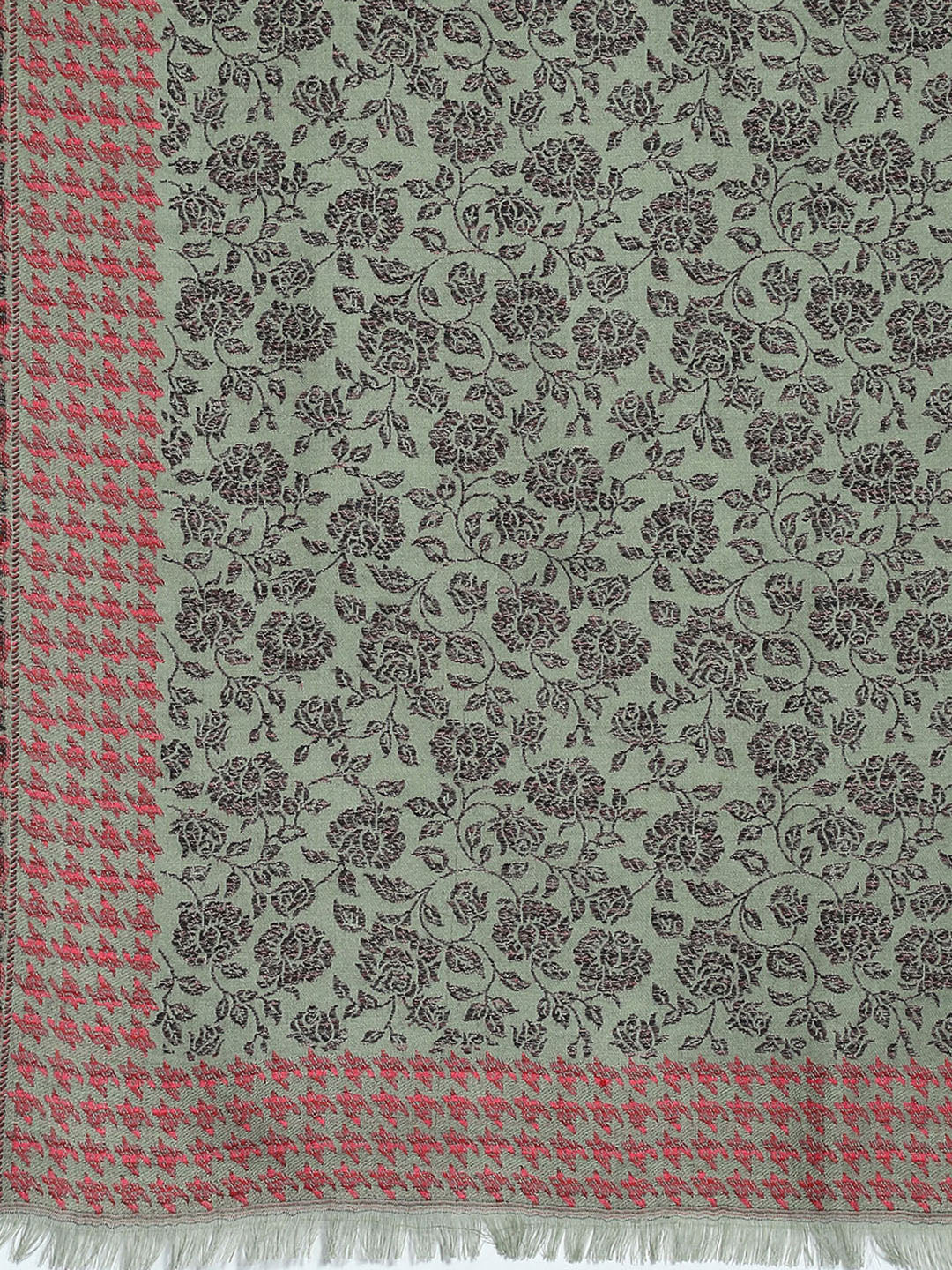 Women Multicolor Self Design Stole