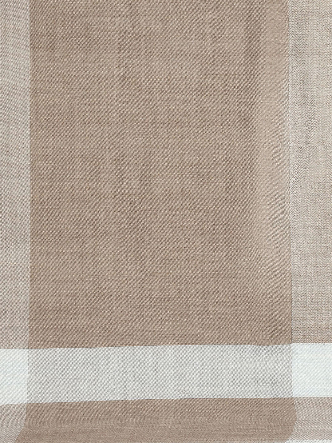 Women Beige Self Design Stole